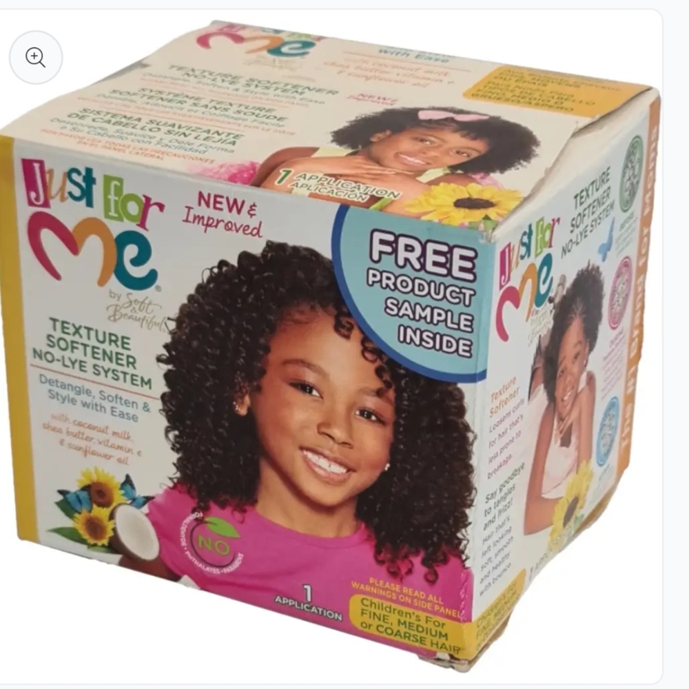 JUST FOR ME TEXTURE SOFTENER NO-LYE SYSTEM - Picture 4 of 4